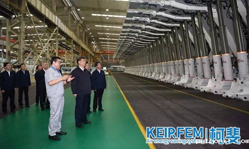 习近平工厂参观